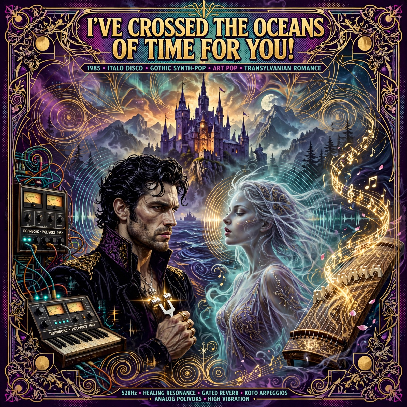 I’VE CROSSED THE OCEANS OF TIME FOR YOU! artwork