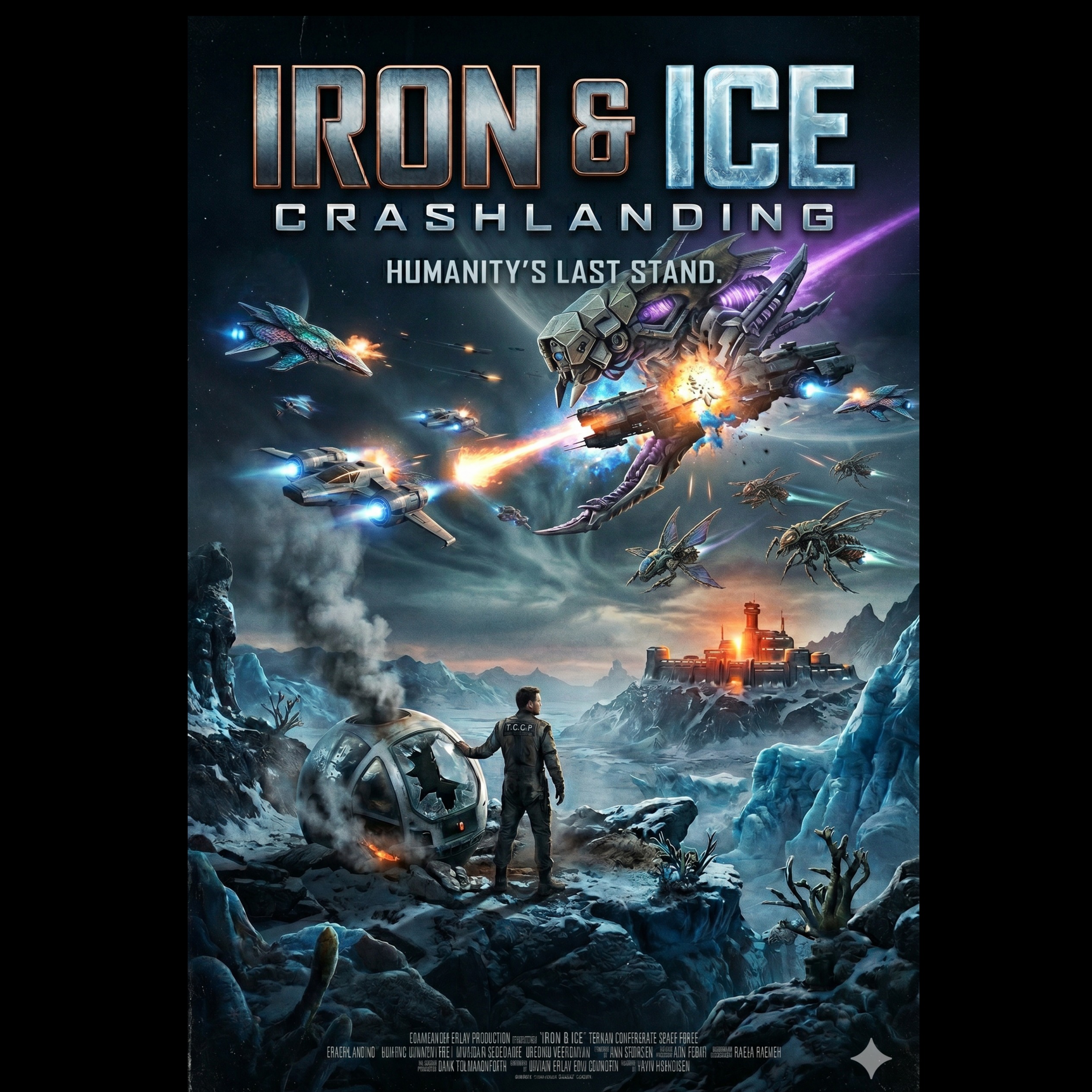 IRON & ICE (OST) Crashlanding artwork