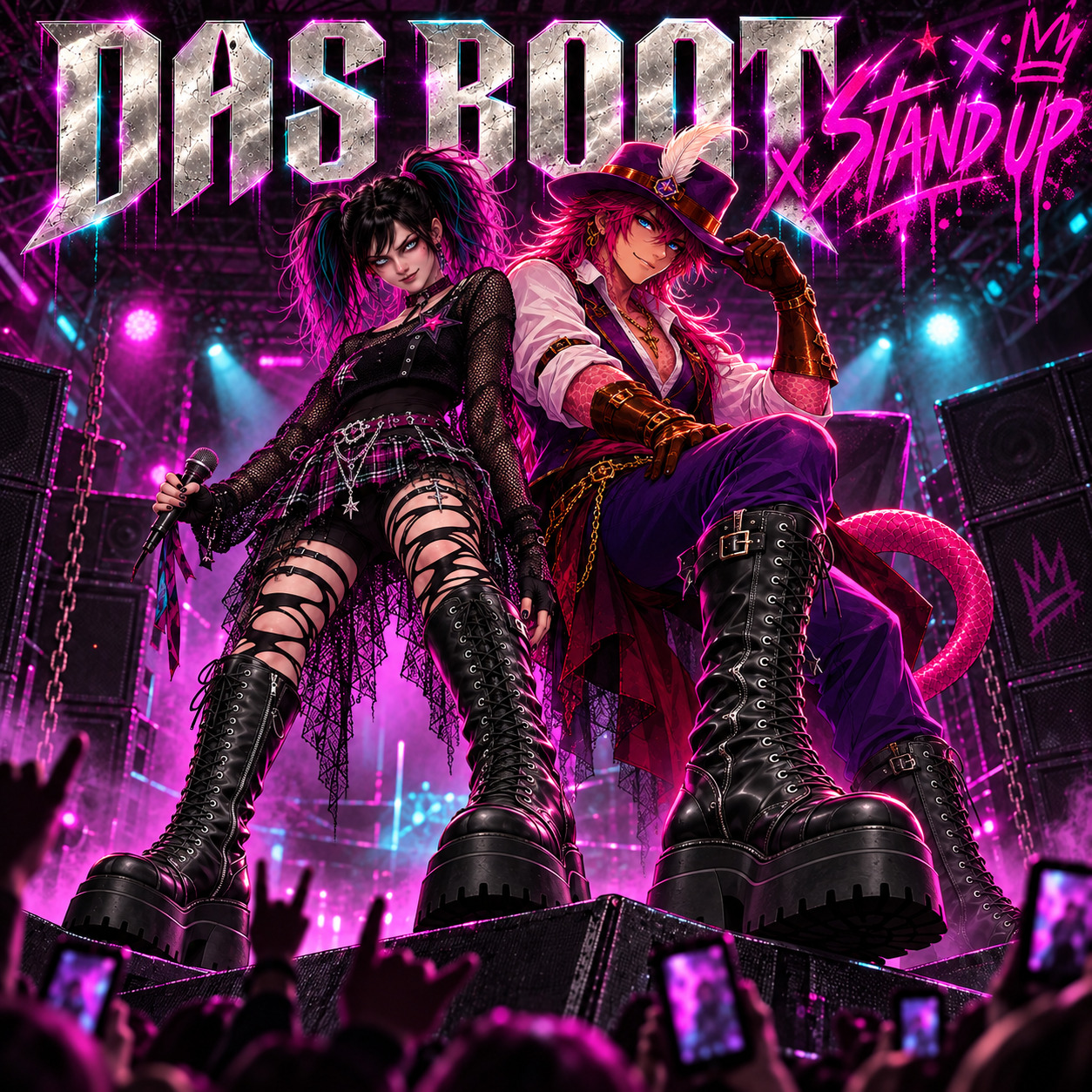 DAS Boot x Stand Up (Mashup) artwork