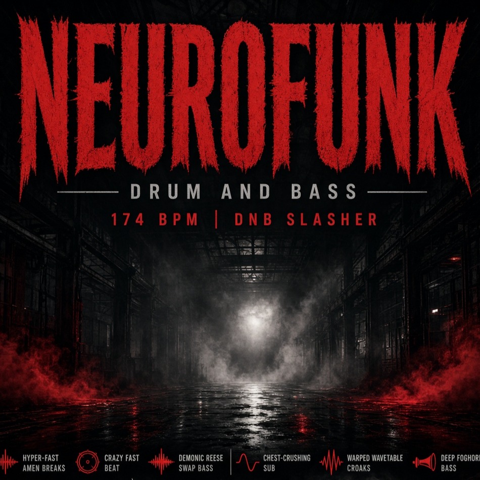 DNB SLASHER BASS HOUSE WRECKER artwork