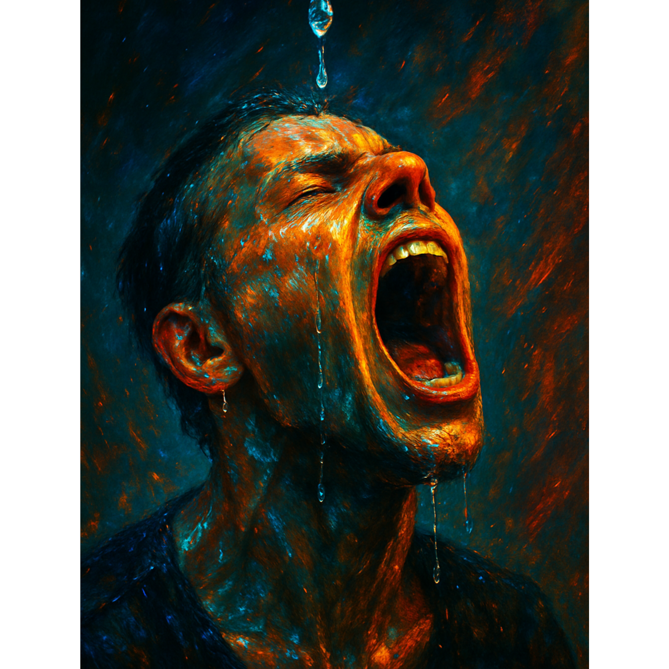 Bloodwater Dripping Alive Juicy Catarctic Remix artwork