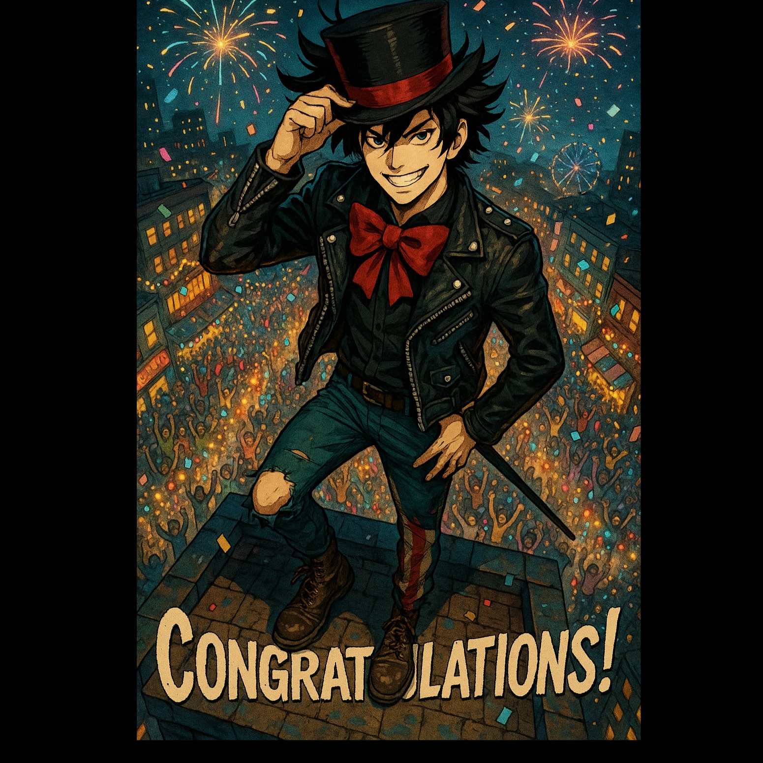 Congratulations artwork