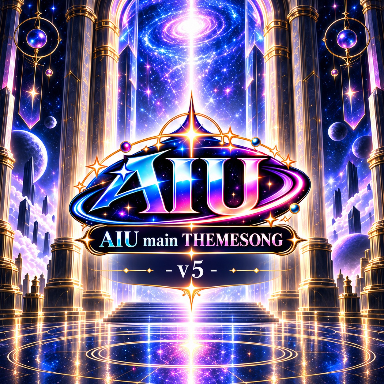- v5 - 𝔸𝕀𝕌 main THEMESONG　#Suno歴代モデル聞き比べ@id_olo_bi artwork