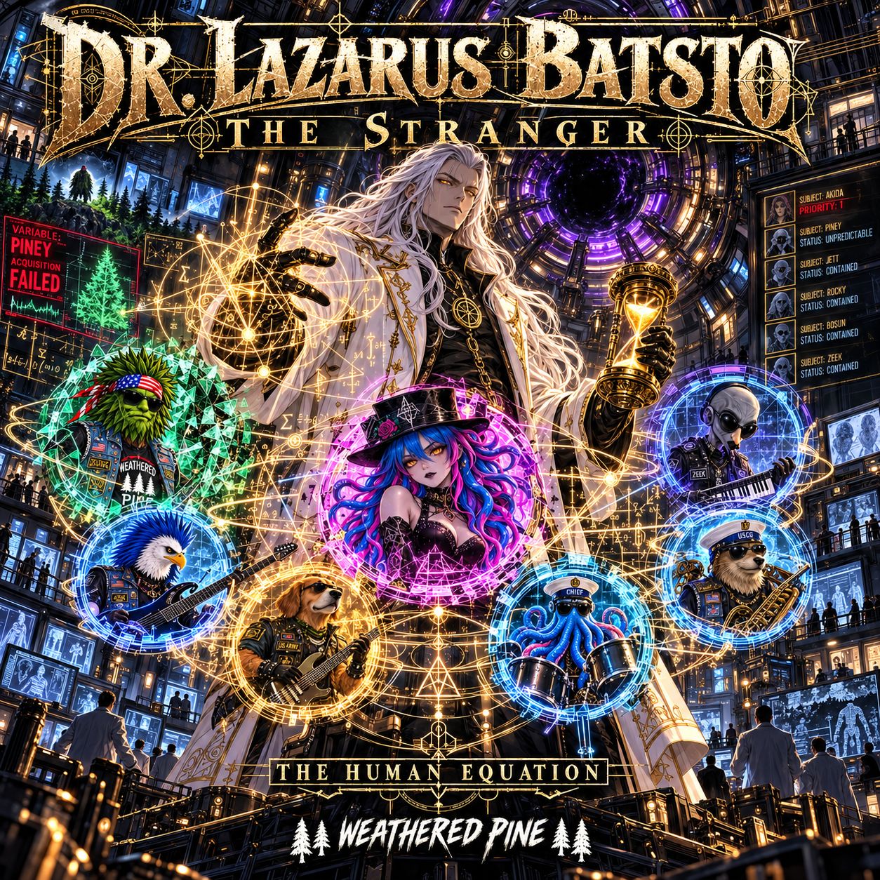 Dr. Lazarus Batsto, The Stranger artwork