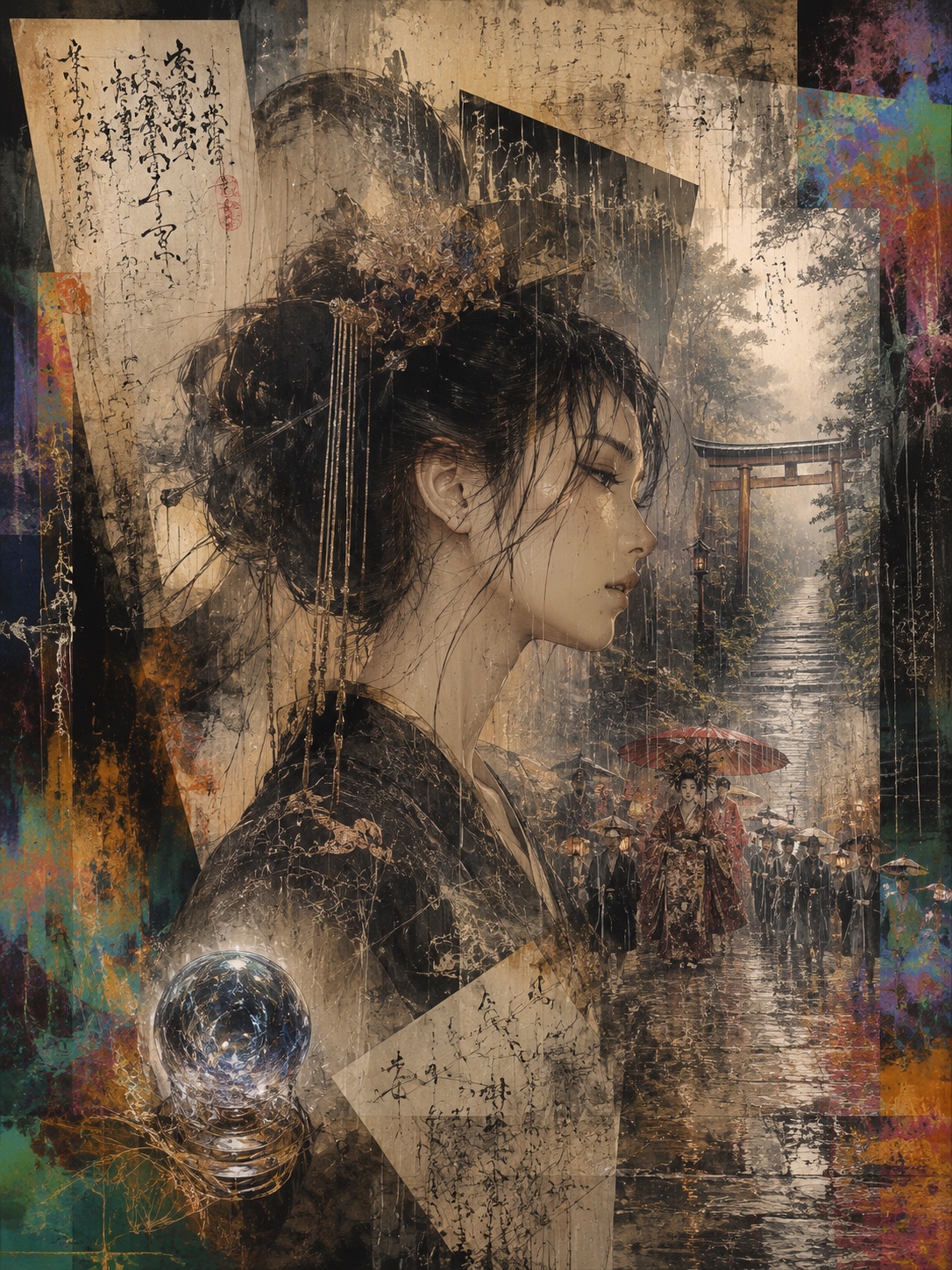 DJ KNEK 神社 > RBT-峠道 > EX 山頂 ♯RRD #RoughneckRainDance artwork
