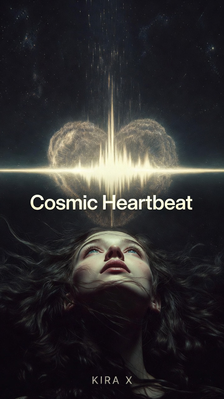 Cosmic heartbeat artwork