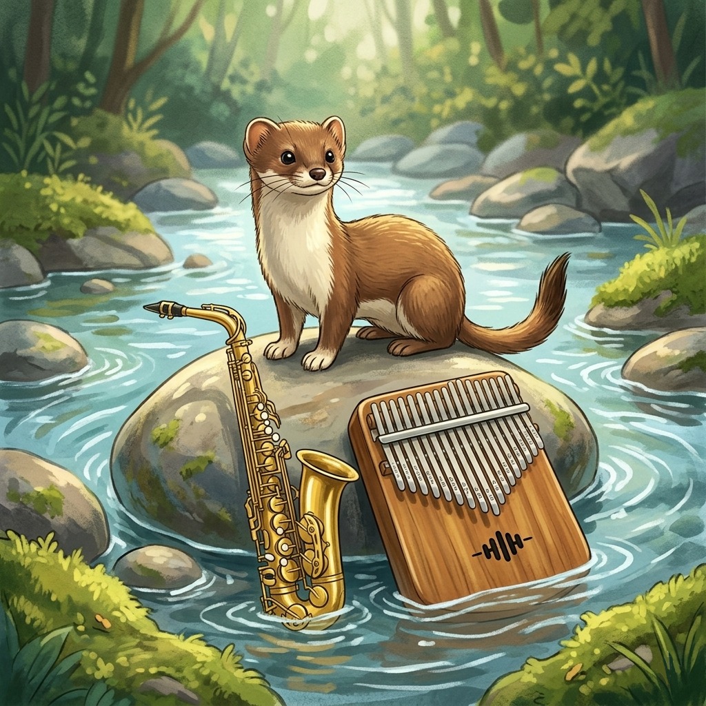 Das ästhetische Wiesel artwork