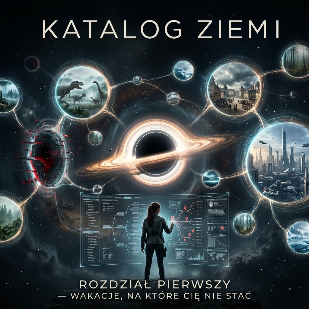 Katalog Ziemi audiobook SF artwork