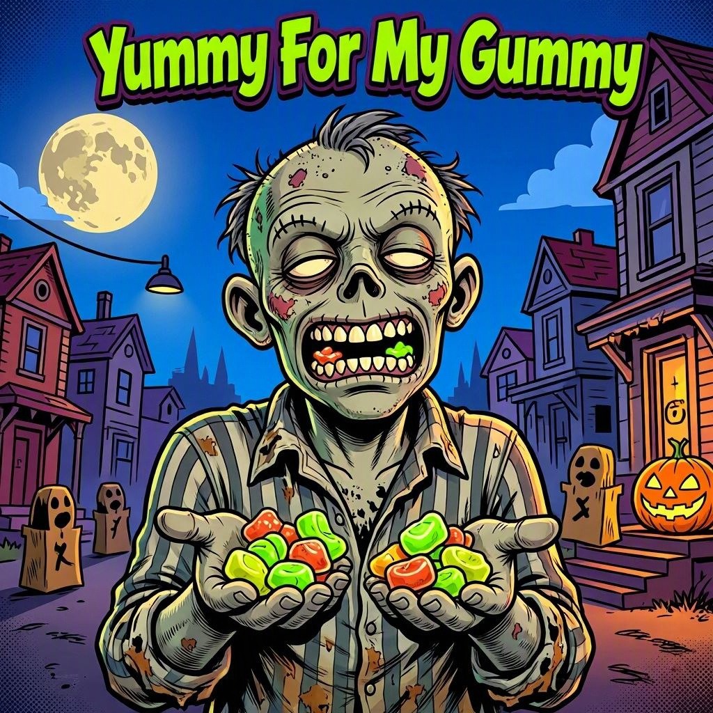 Yummy For My Gummy artwork