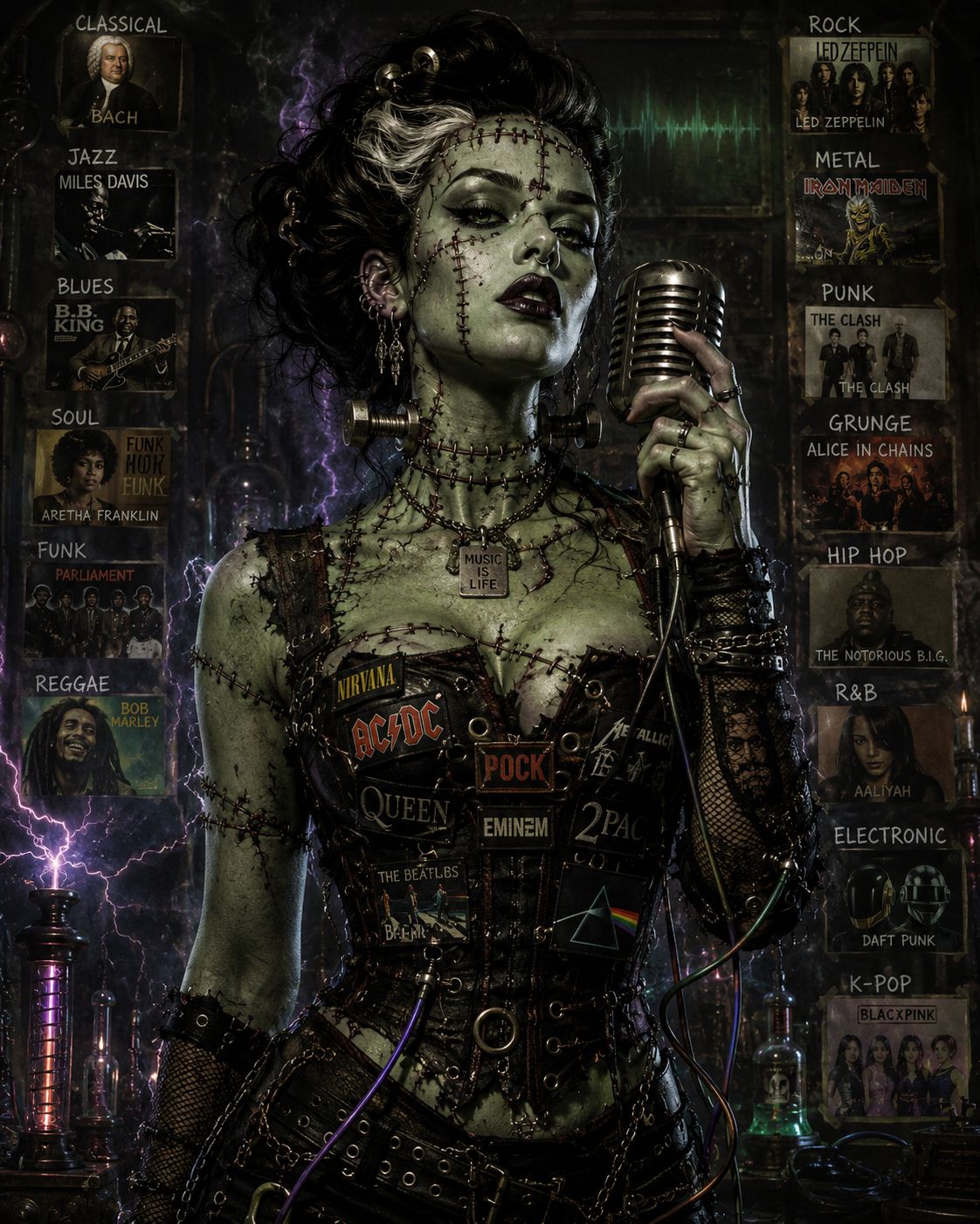 Frankenstein artwork