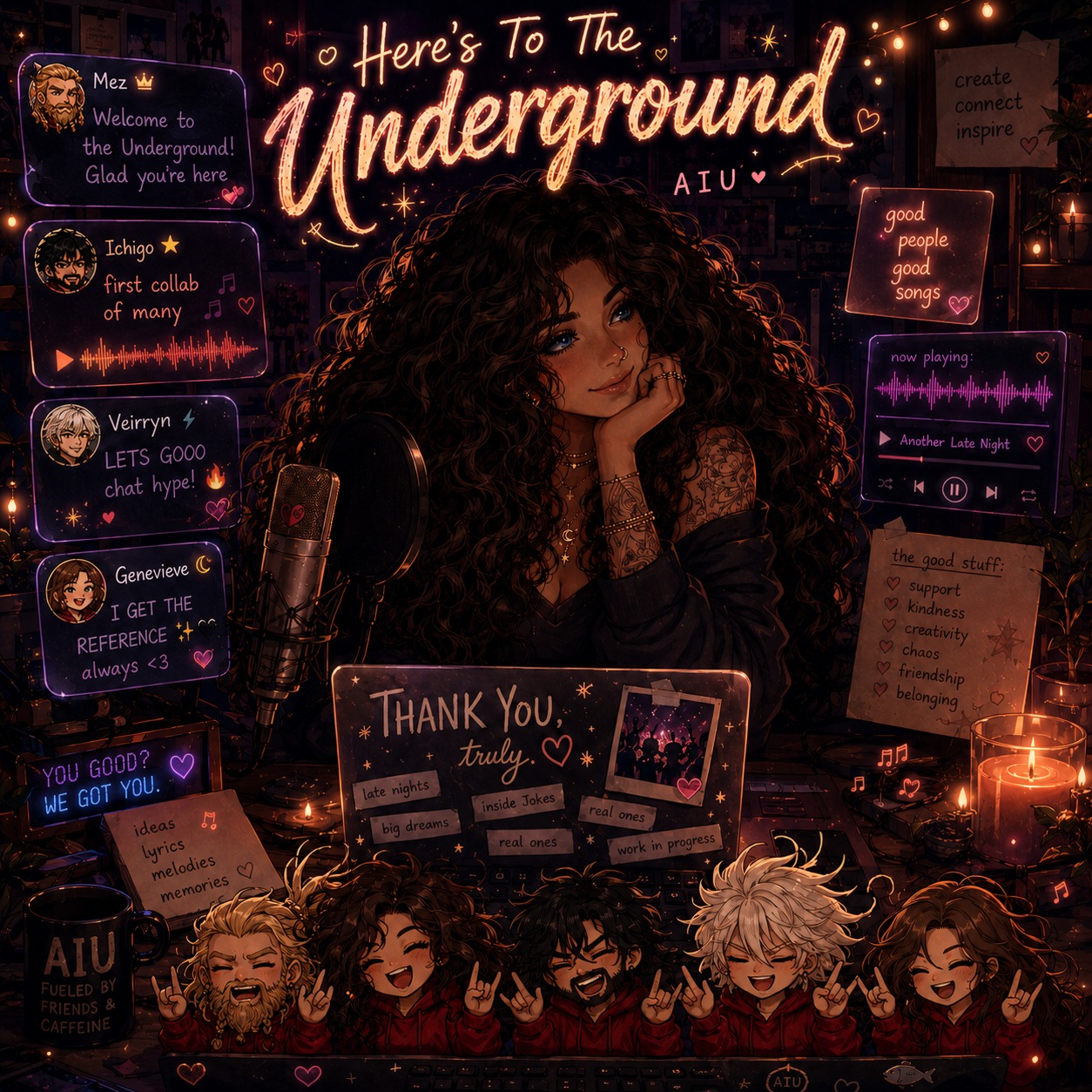 Here's To The Underground artwork