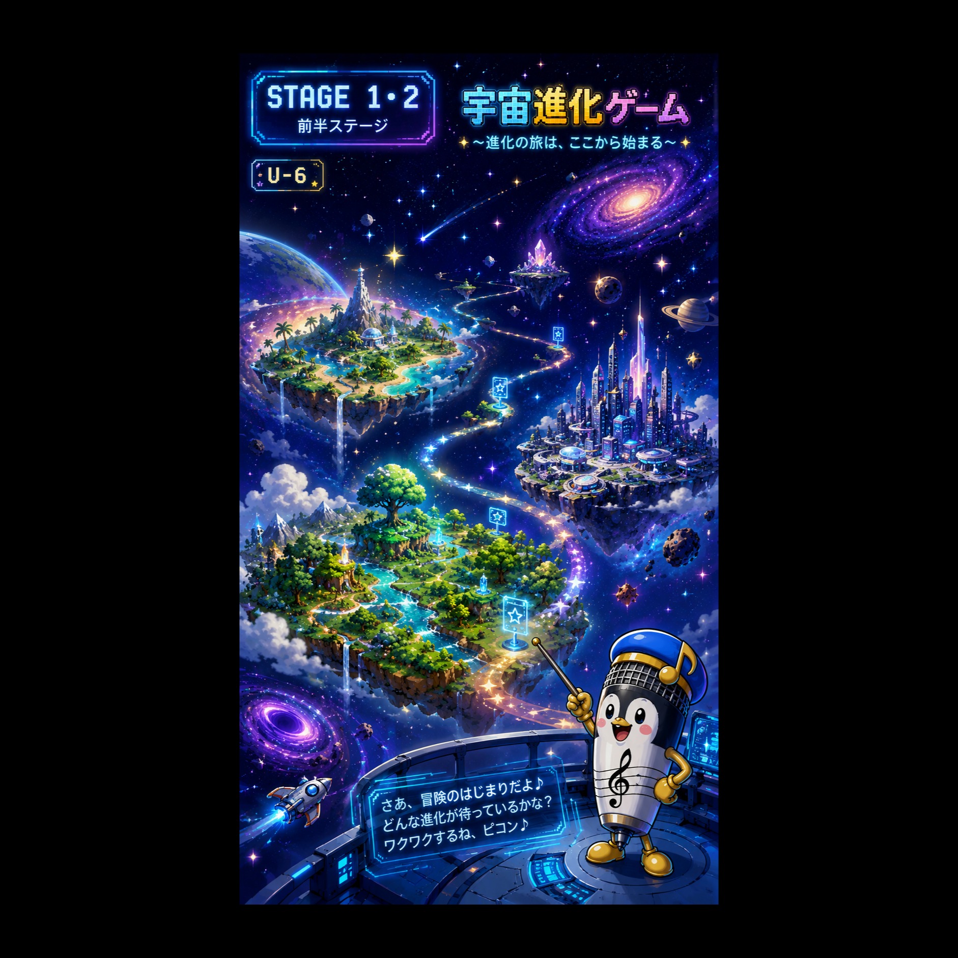 C-7　宇宙進化ゲーム artwork