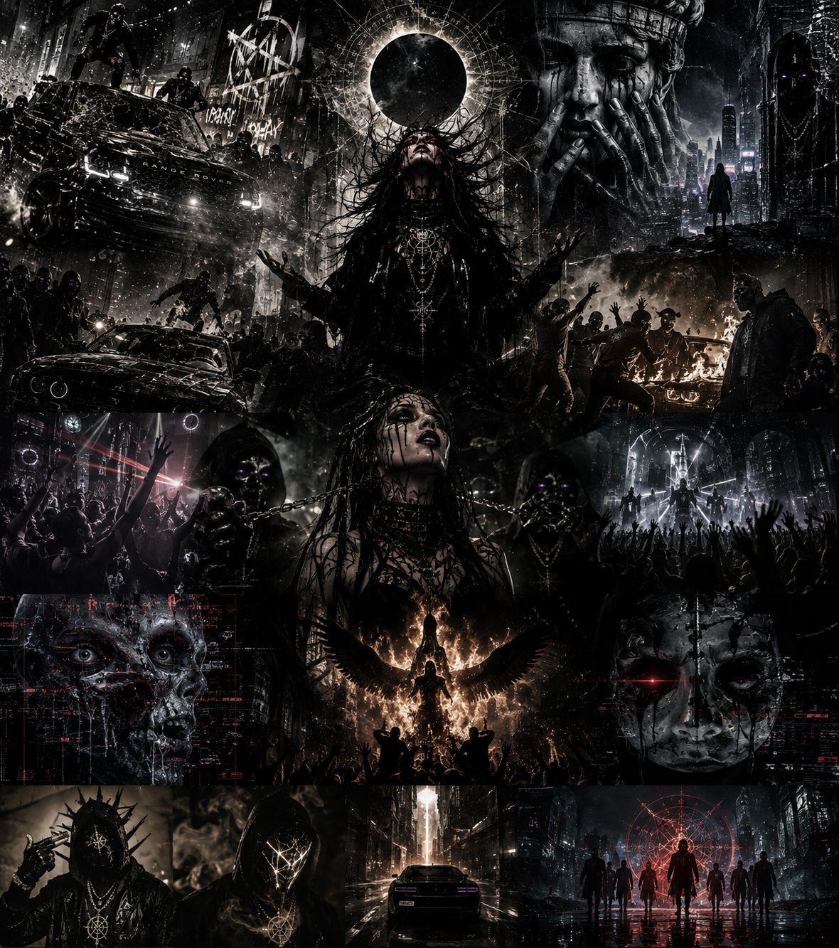 Black Everywhere ⚫ artwork