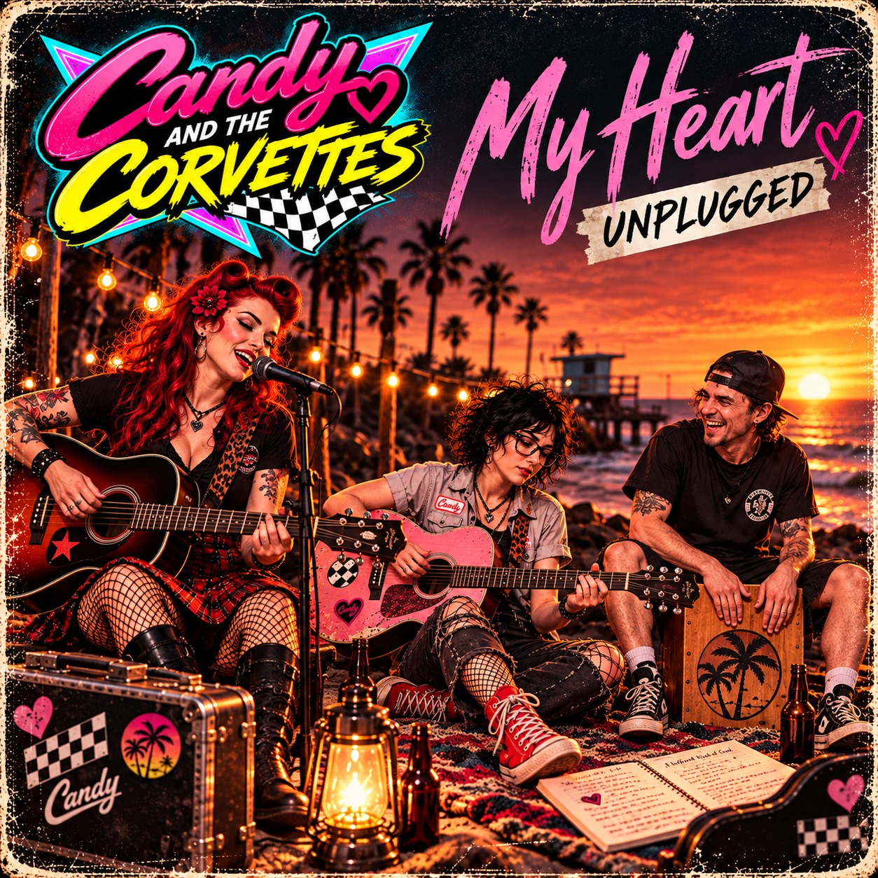 My Heart (Unplugged) - RUBY ON LEAD VOCALS- Candy and the Corvettes artwork