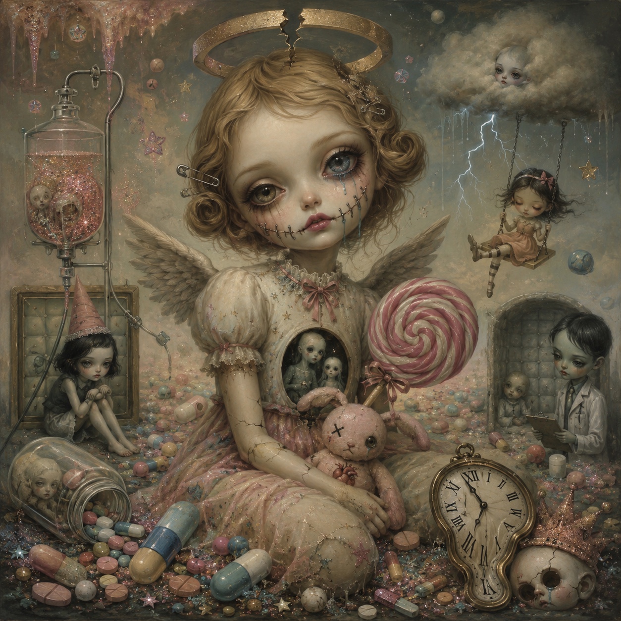 SCATTERBRAIN*d - Sugar Crash Halo artwork