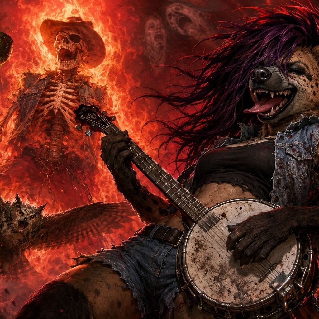 Bonepunk World (LIVE in Hell) artwork
