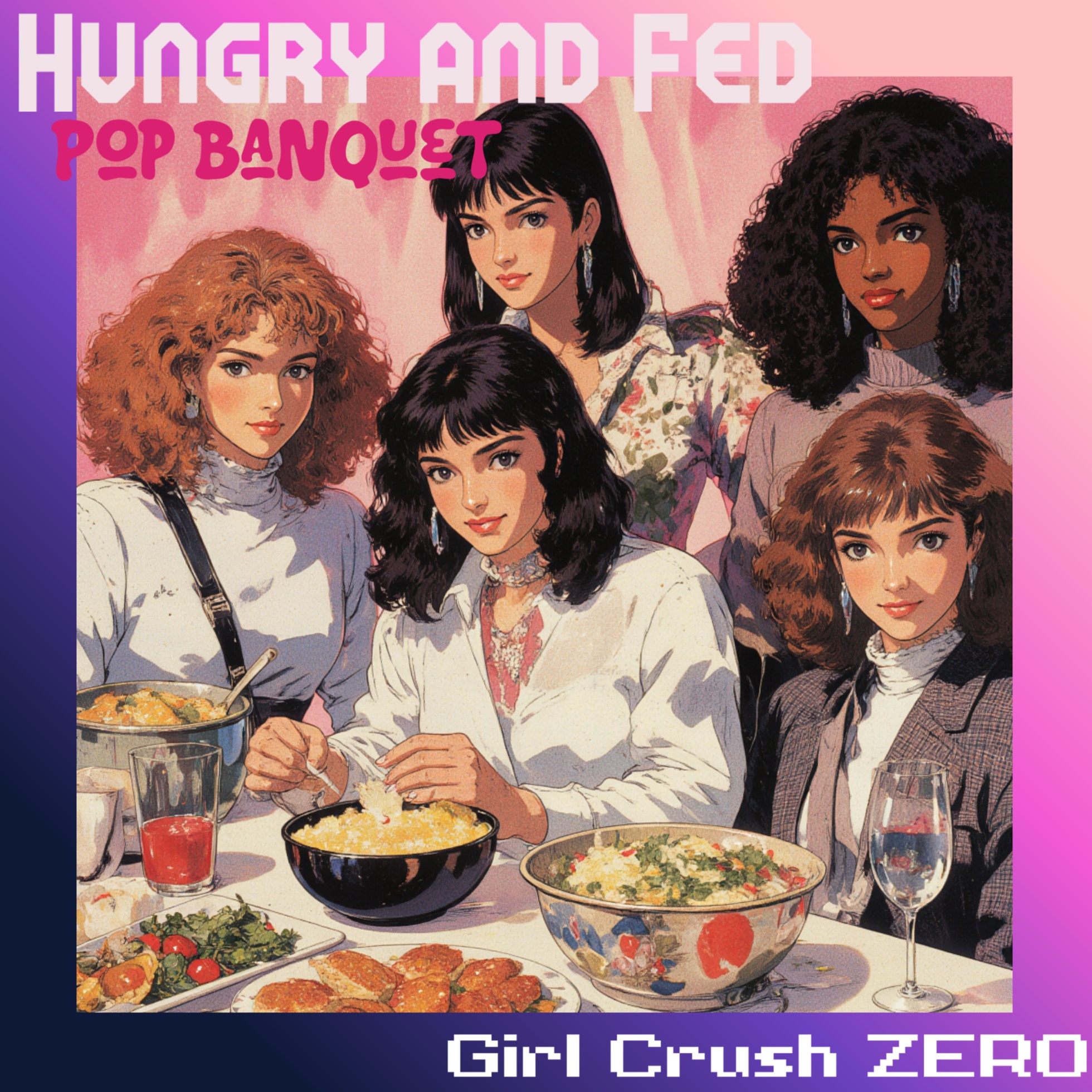 Image for Hungry and Fed: Pop Banquet by Girl Crush ZERO