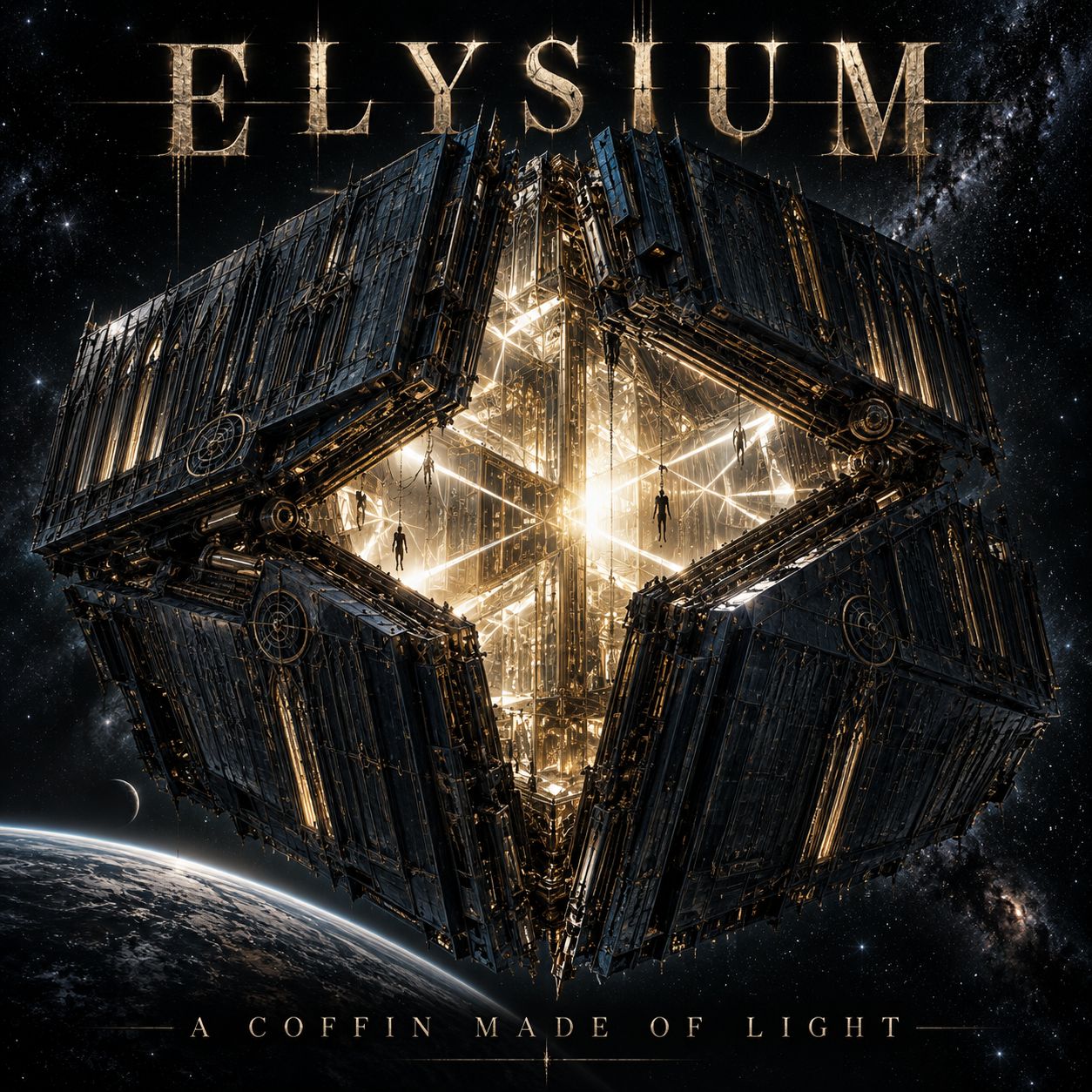 ELYSIUM — A COFFIN MADE OF LIGHT artwork