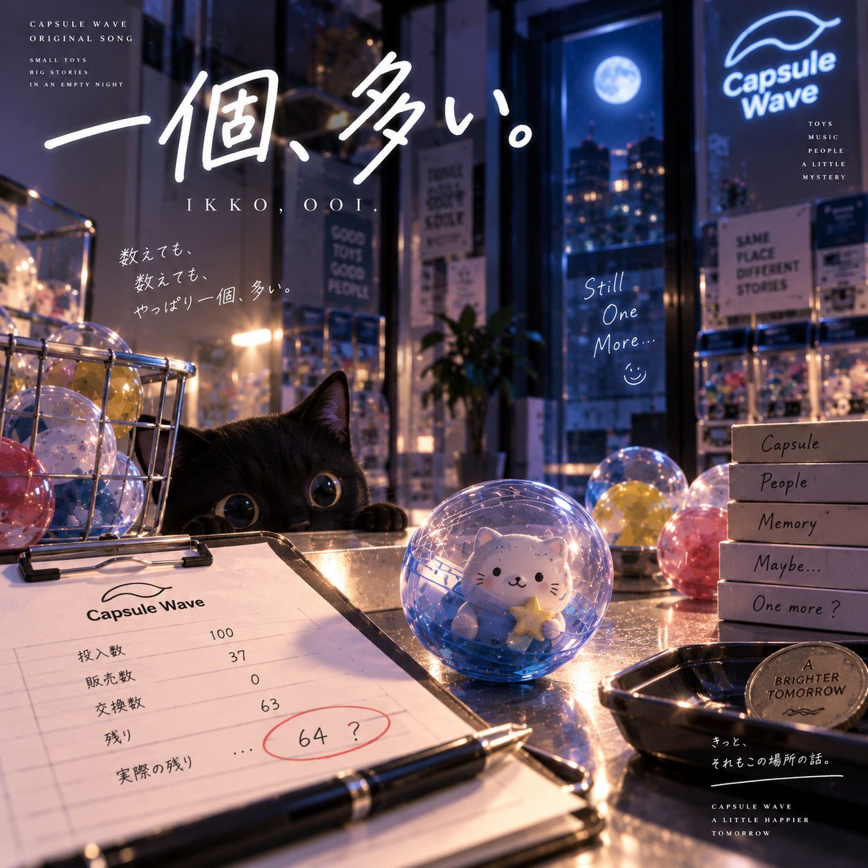 一個、多い。 artwork