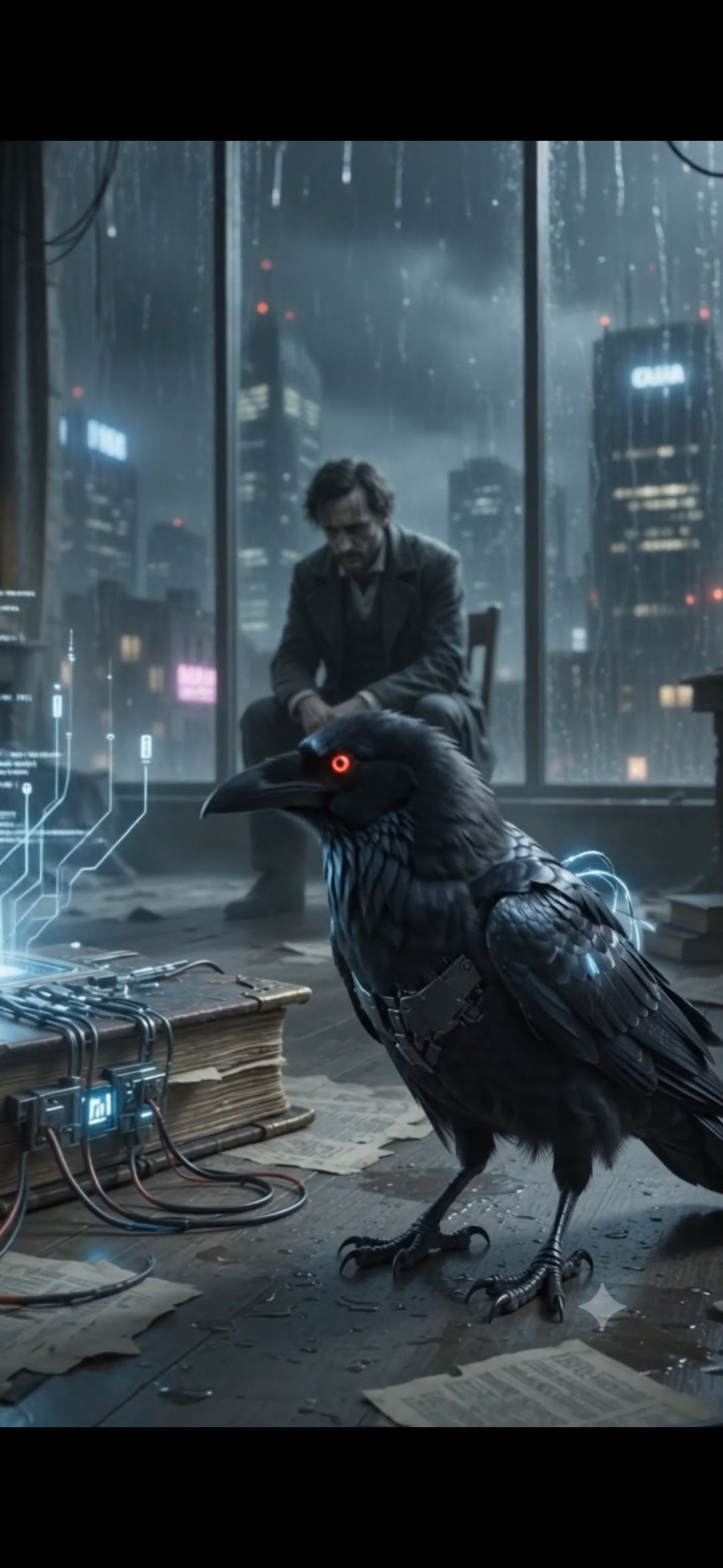 ​POE — The Raven (Dark Cinematic Techno) artwork