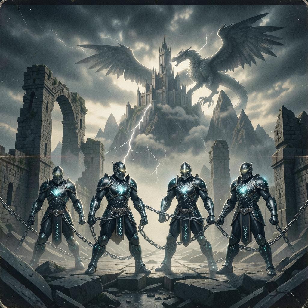 The Four Warriors Of Tomorrow - Ivisible Chains - CD 02