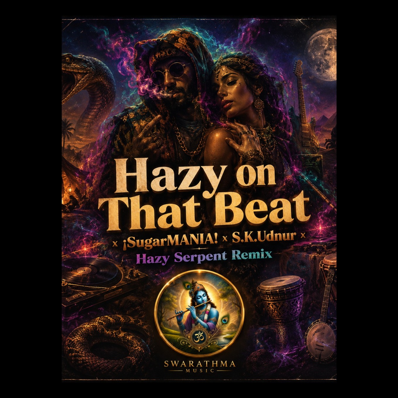 Hazy on That Beat x  ¡SugarMANIA! x S.K.Udnur  - Hazy Serpent Remix artwork