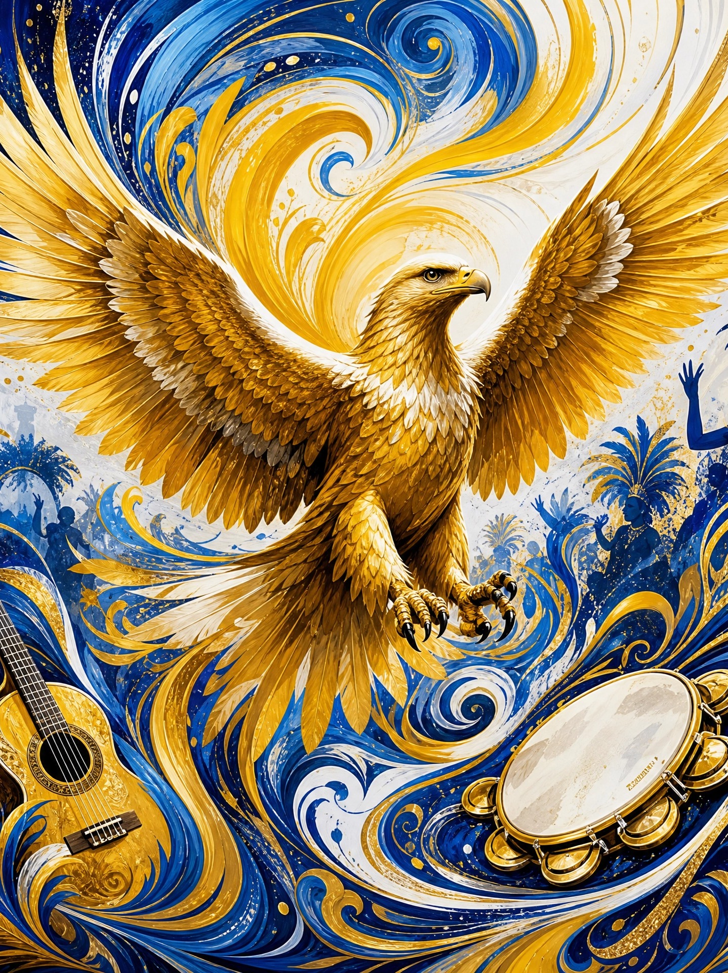 Águia de Ouro, minha escola minha vida artwork