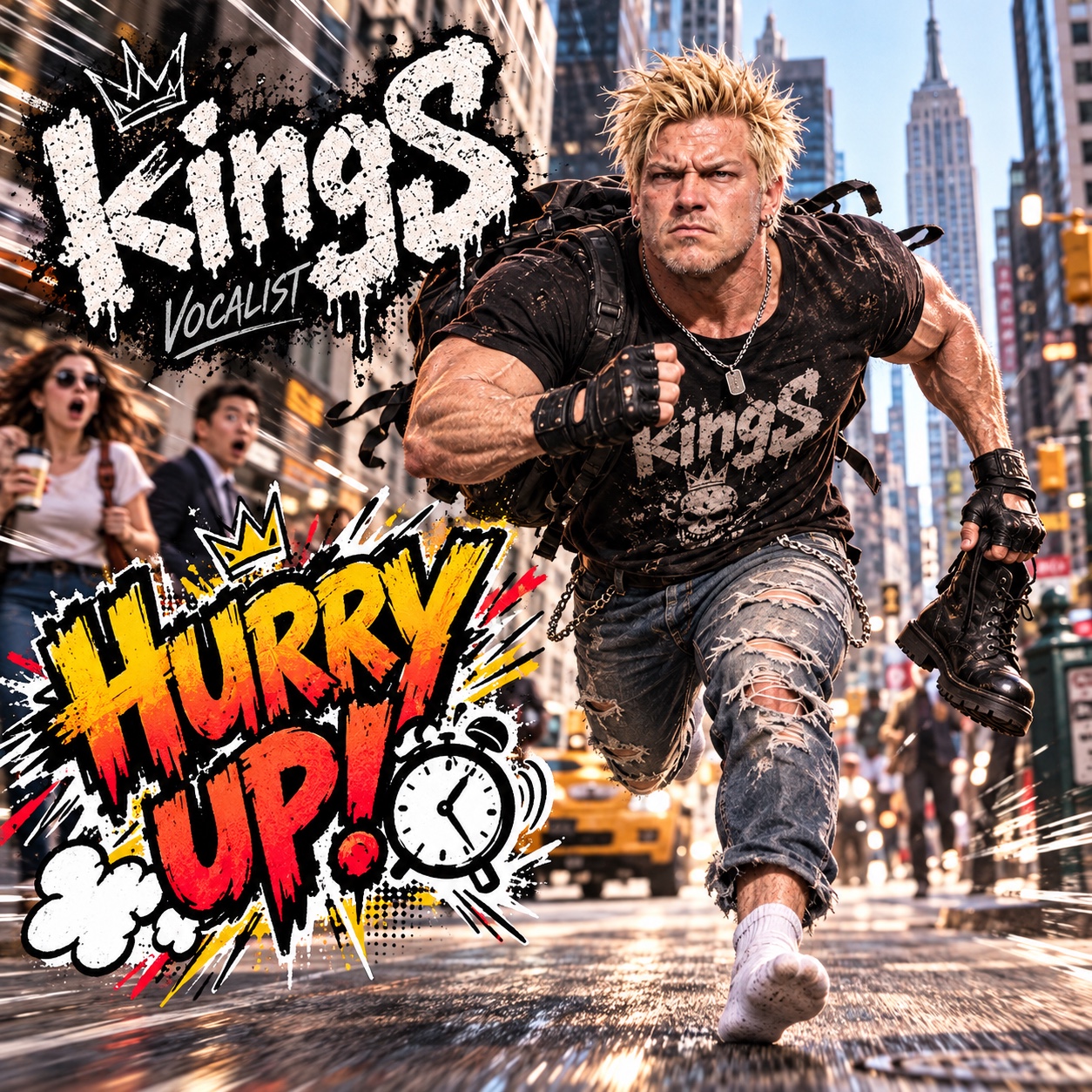 hurry up! artwork
