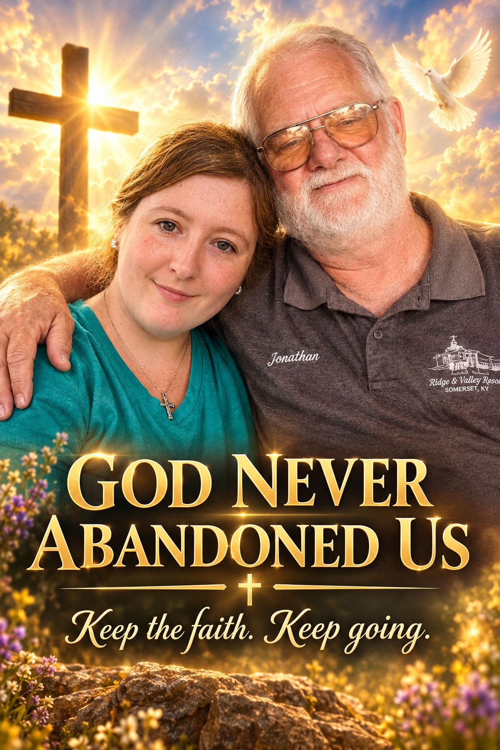 God Never Abandoned Us ✝️ artwork