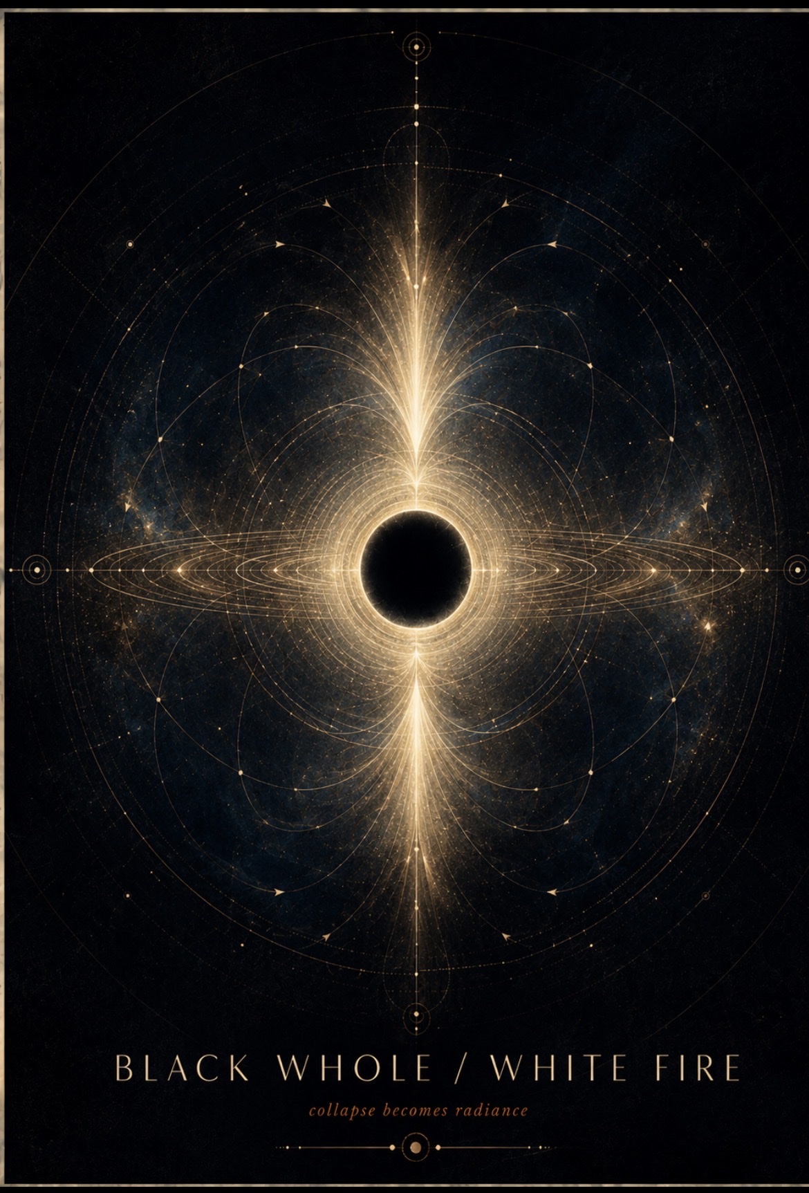 6. BLACK WHOLE / WHITE FIRE artwork