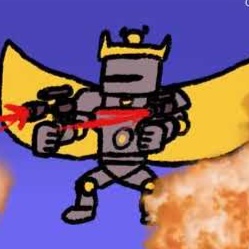 Robot Prince of Auchtertool  (manual Gloryhammer Cover) artwork