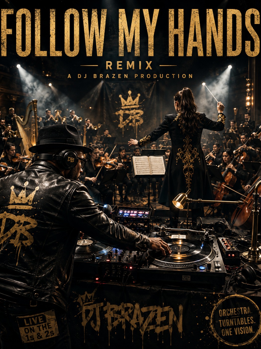 Follow My Hands DJ Brazen (Flute, Violin, Piano) artwork