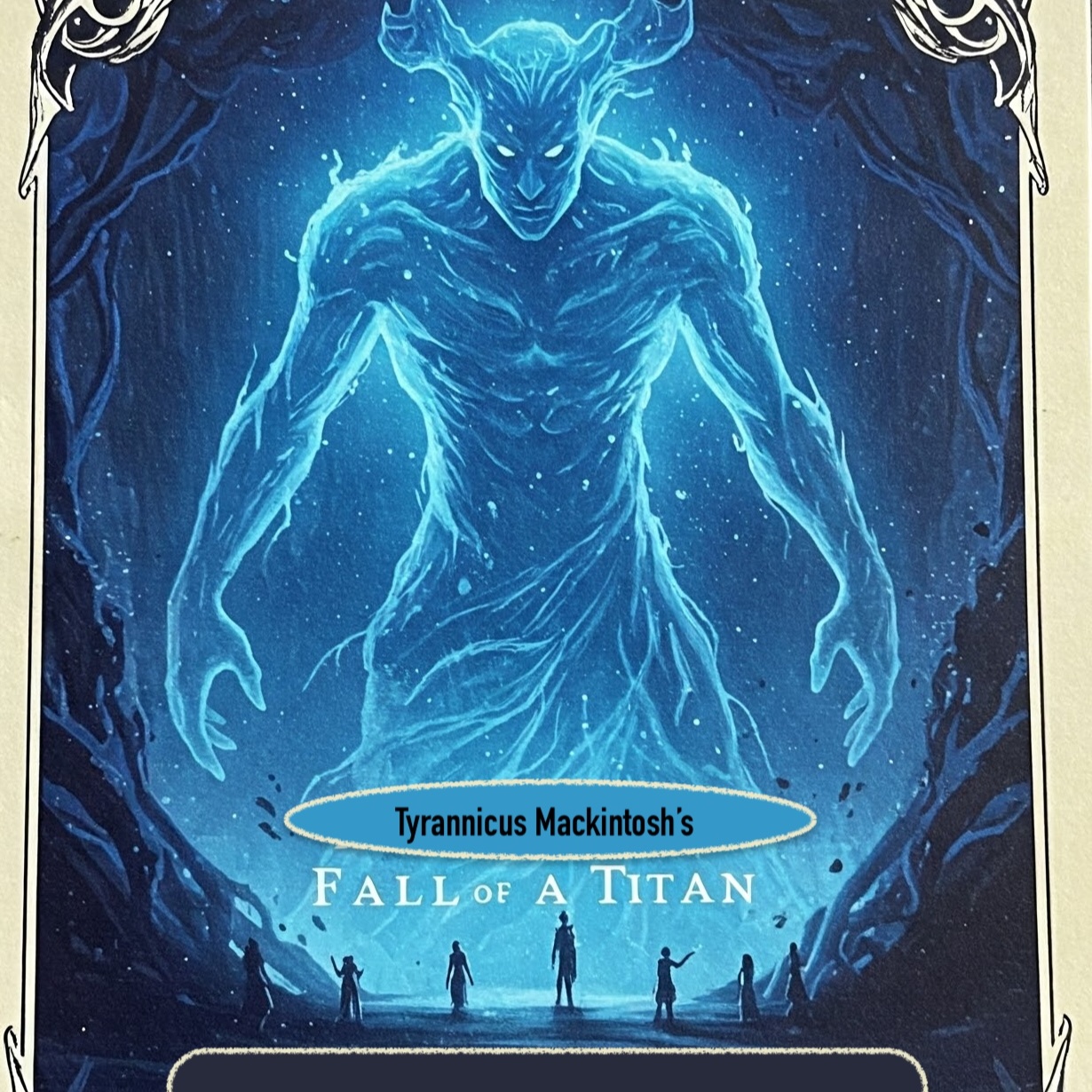 Image for Fall of a Titan (Original Cast Recording)