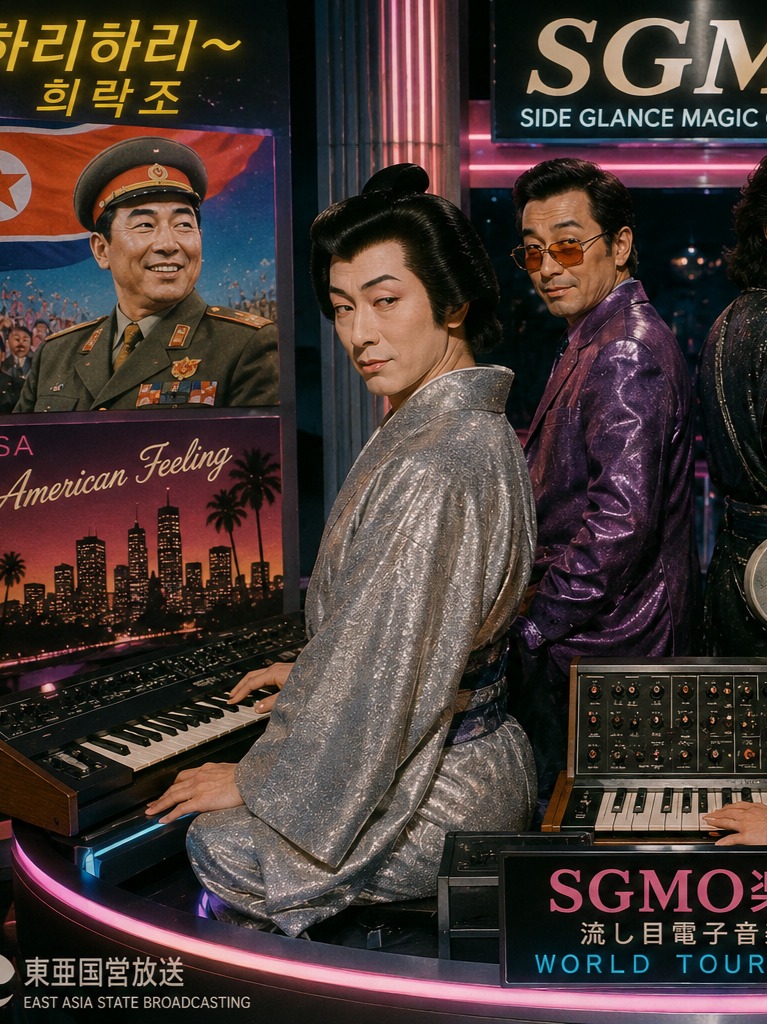 Side Glance Magic Orchestra 「🇰🇷 ハーリハリー喜び組共和国」 artwork
