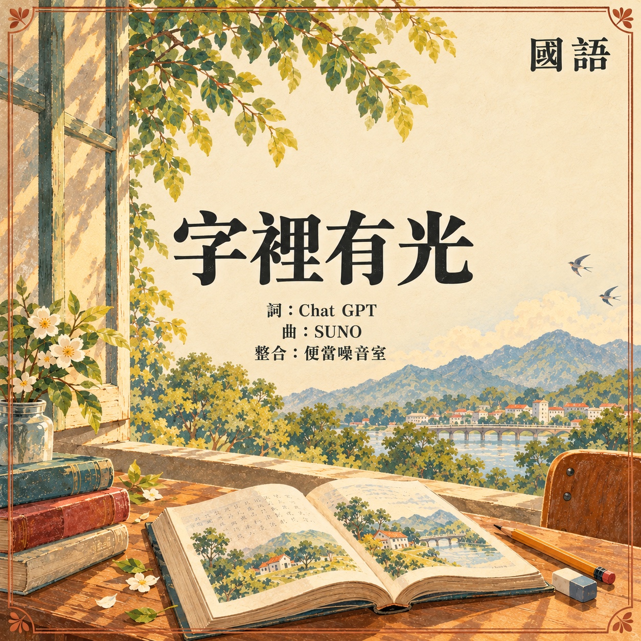 字裡有光 artwork