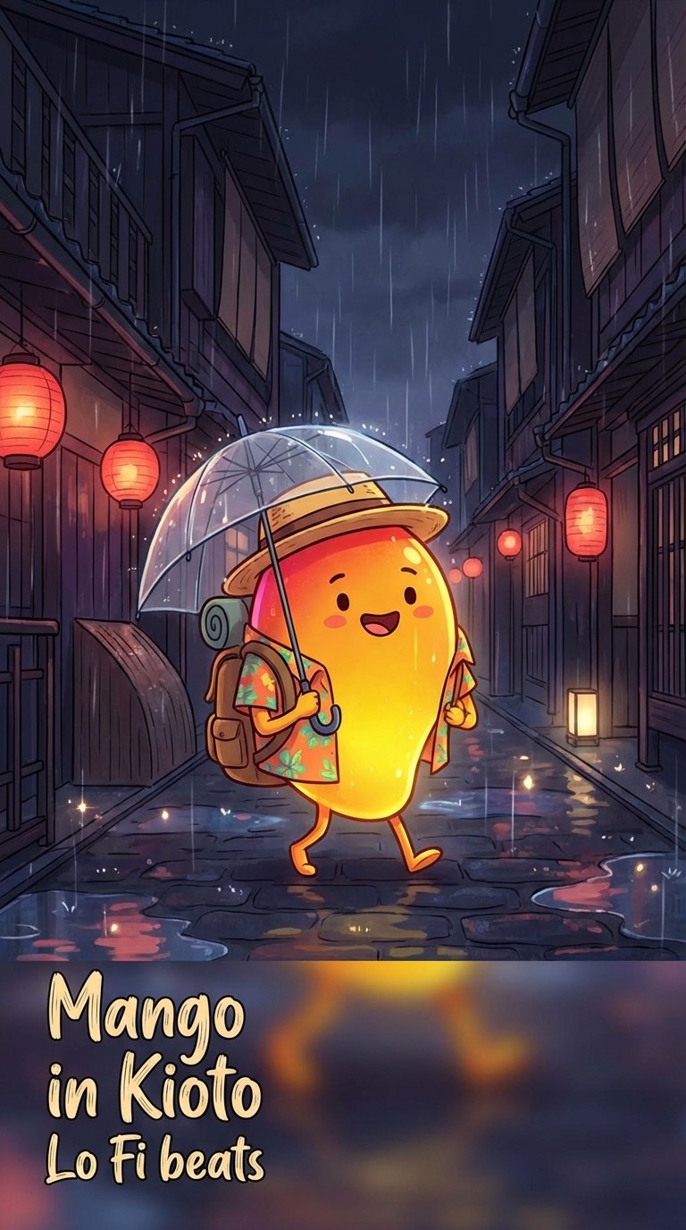 Mango in Kioto artwork