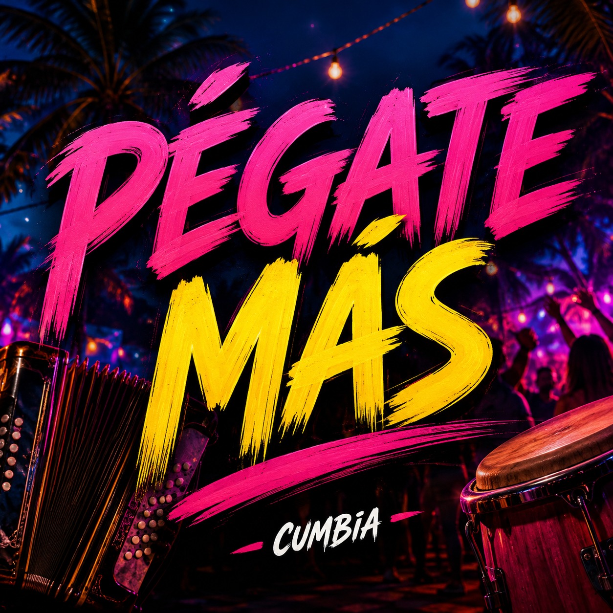 Pegate Mas artwork