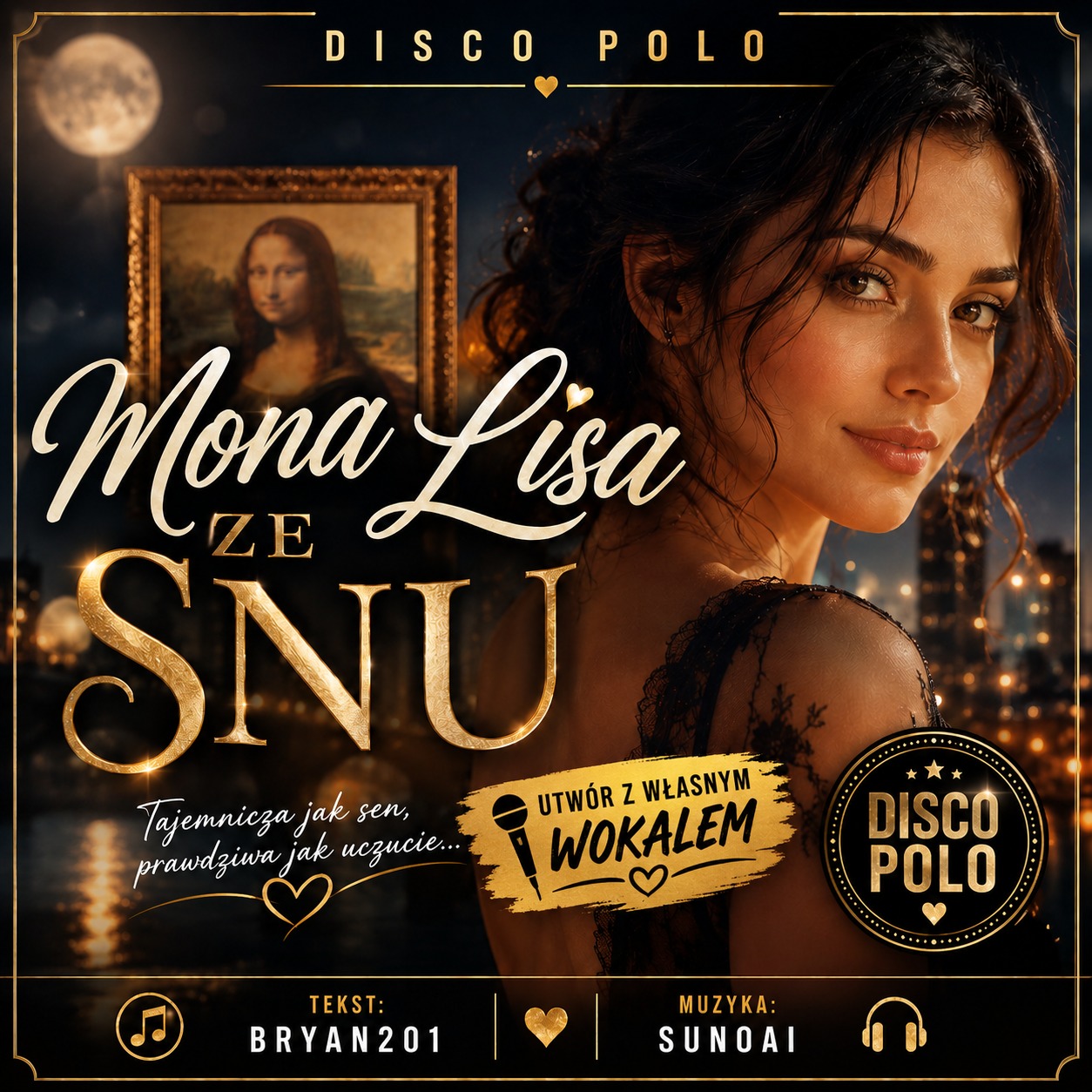 Mona Lisa ze snu (Disco Polo) (własny wokal) artwork