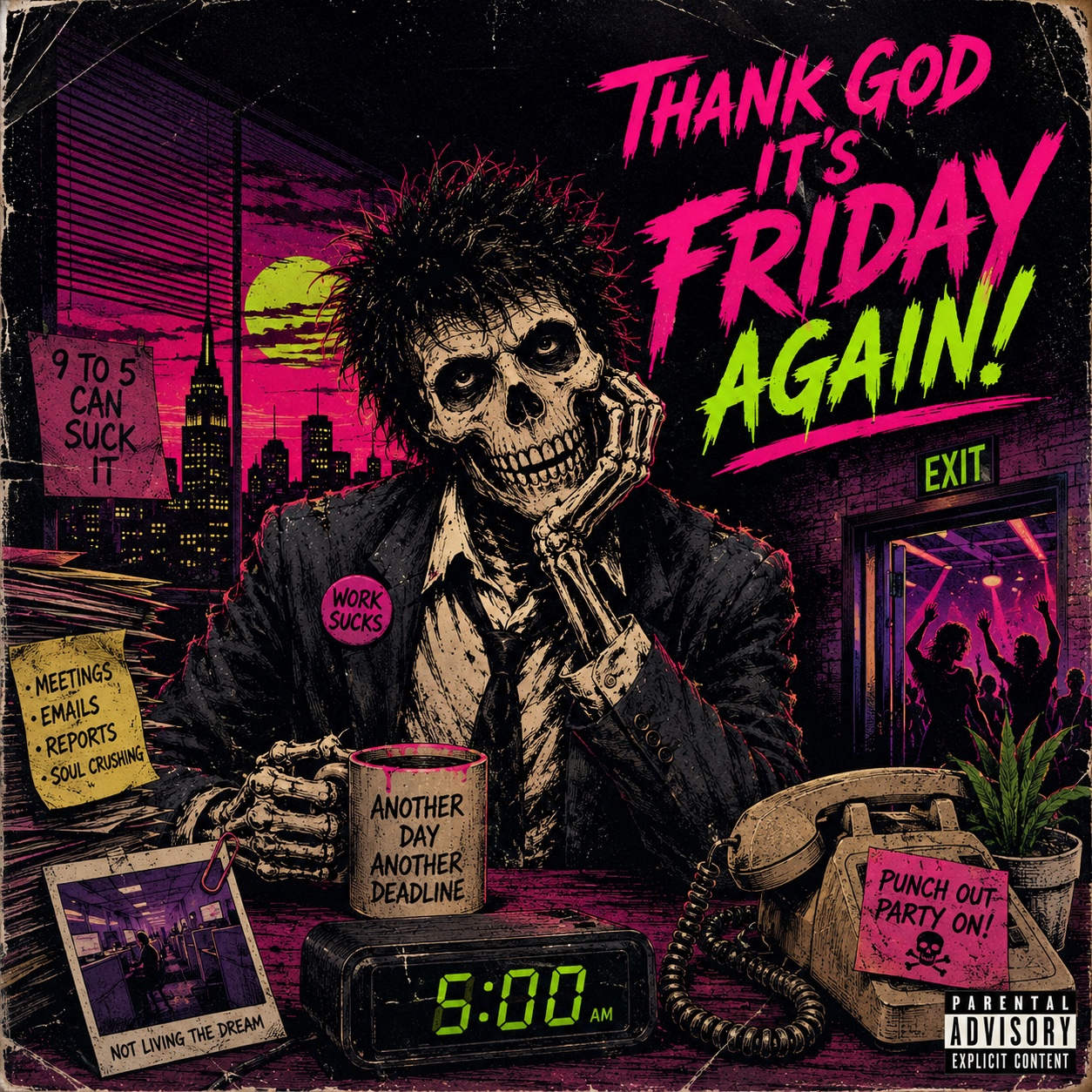 Thank God it's Friday Again artwork