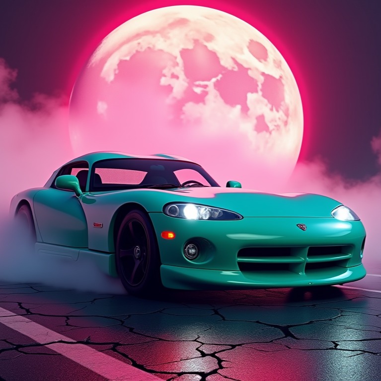 Dodge Viper RT 10 artwork