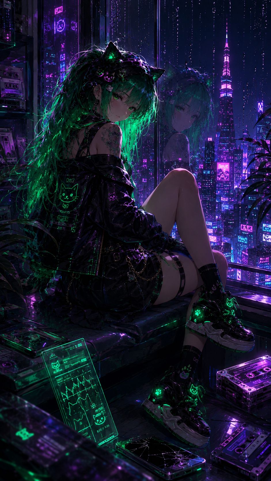 NEKO MIRROR HEARTS artwork