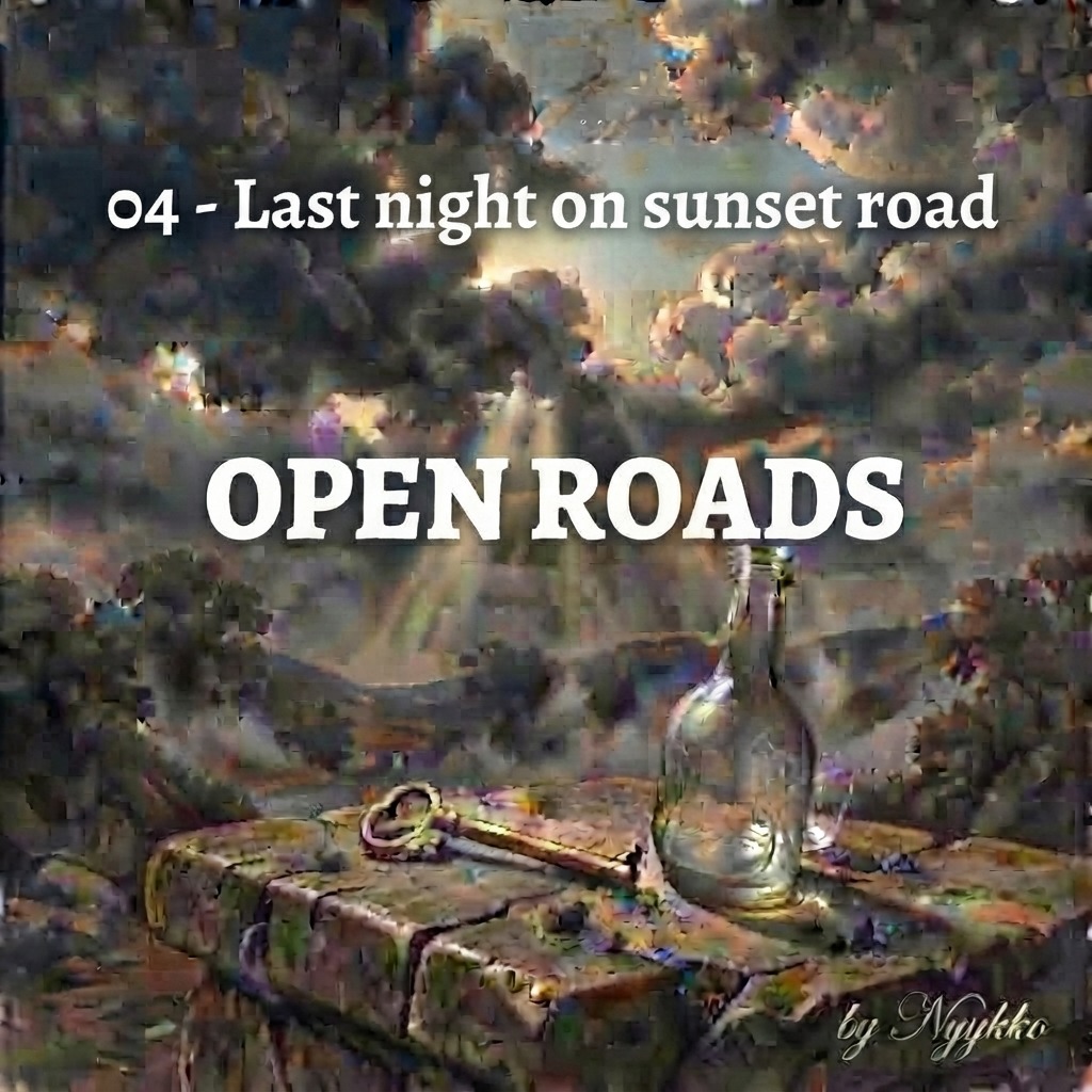 04 - Last night on sunset road artwork
