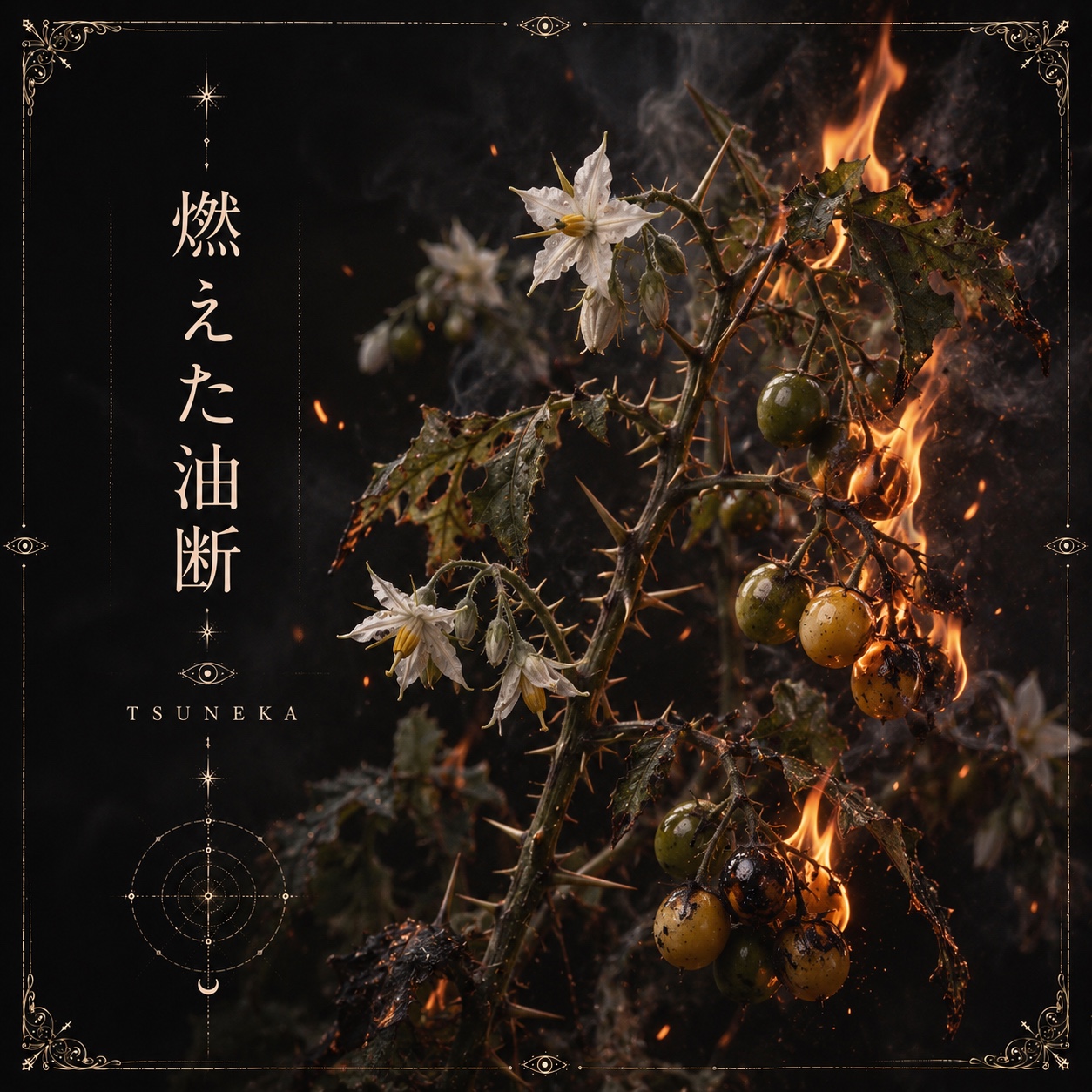 燃えた油断 artwork