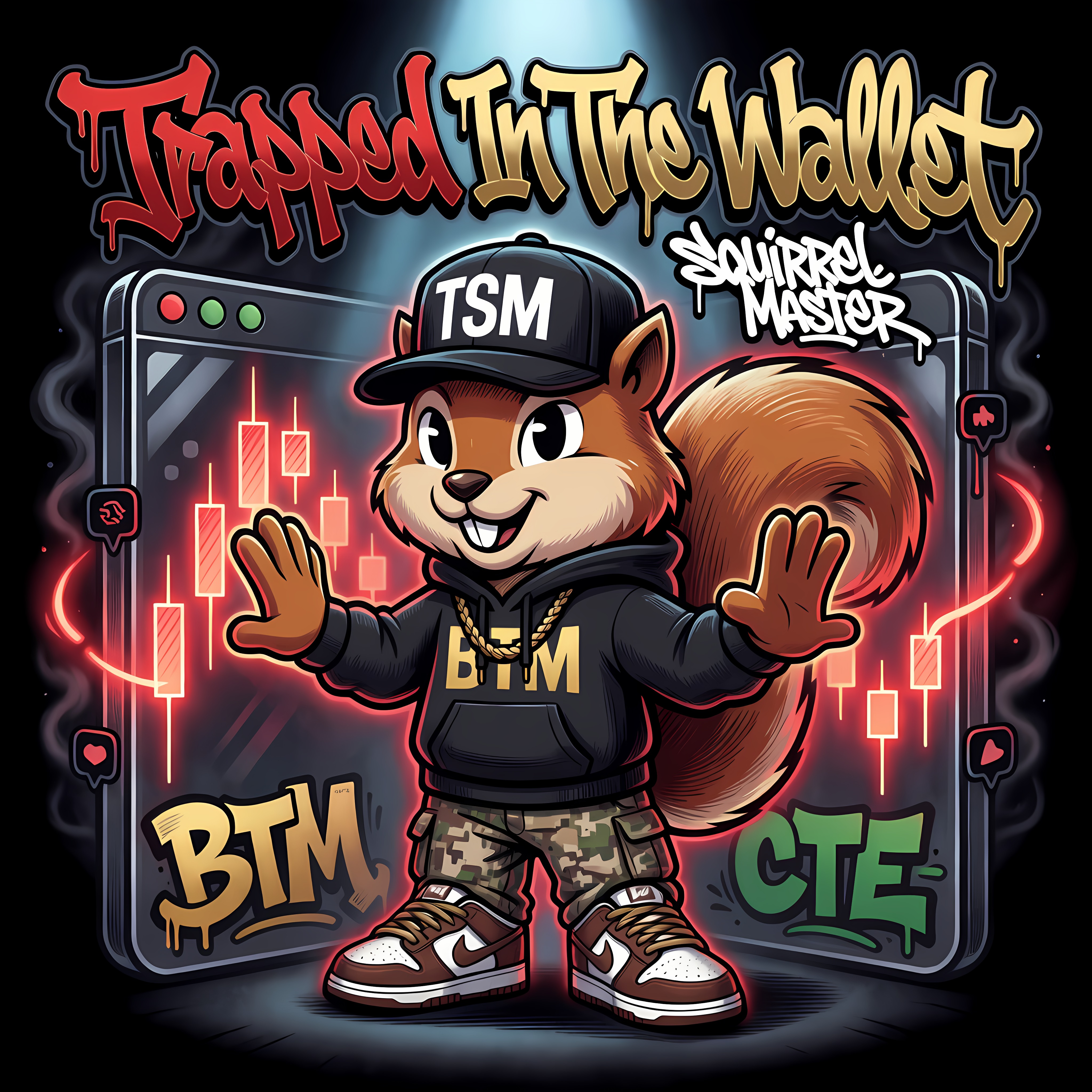 Trapped In The Wallet (Squirrel Master) artwork