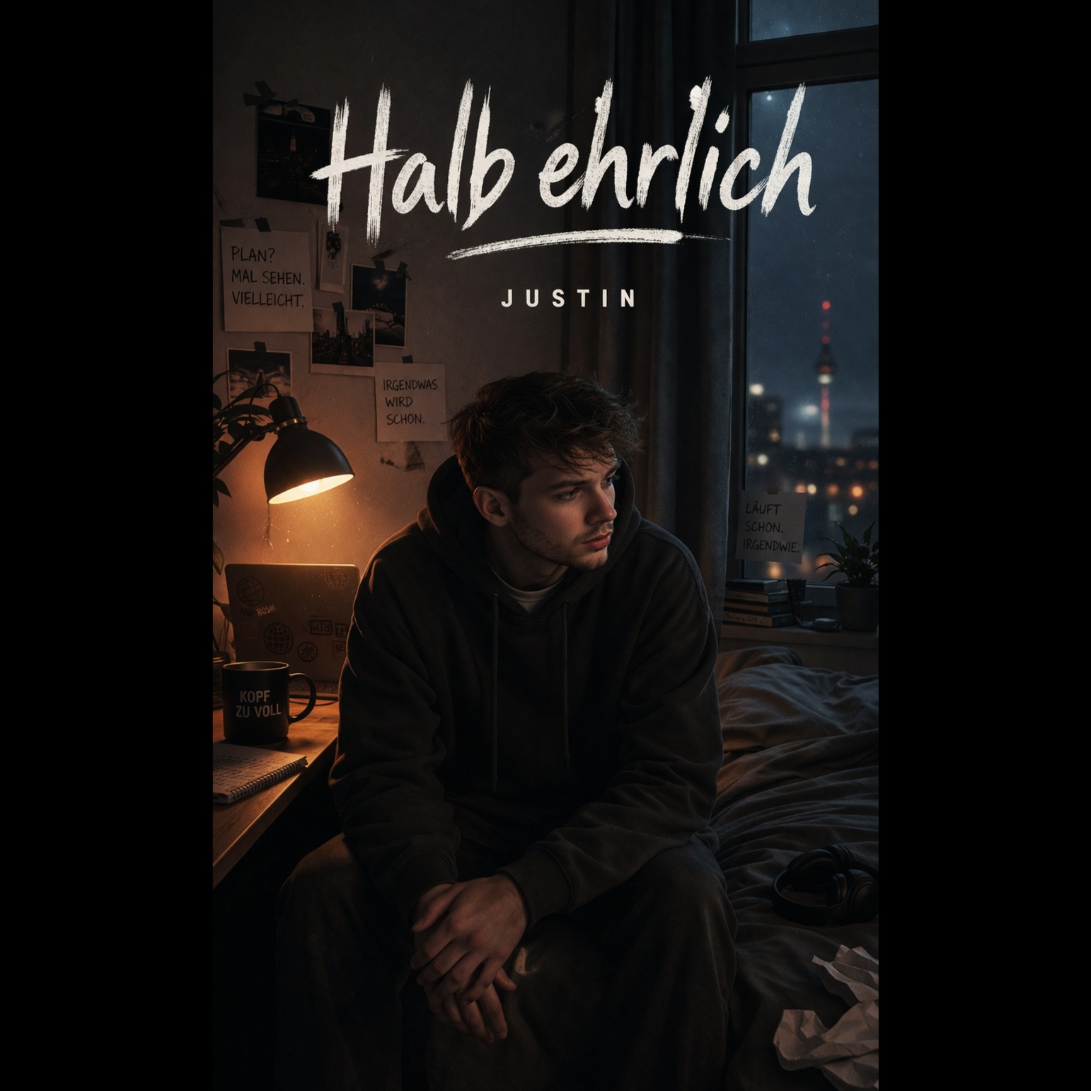 Halb ehrlich - Justin artwork