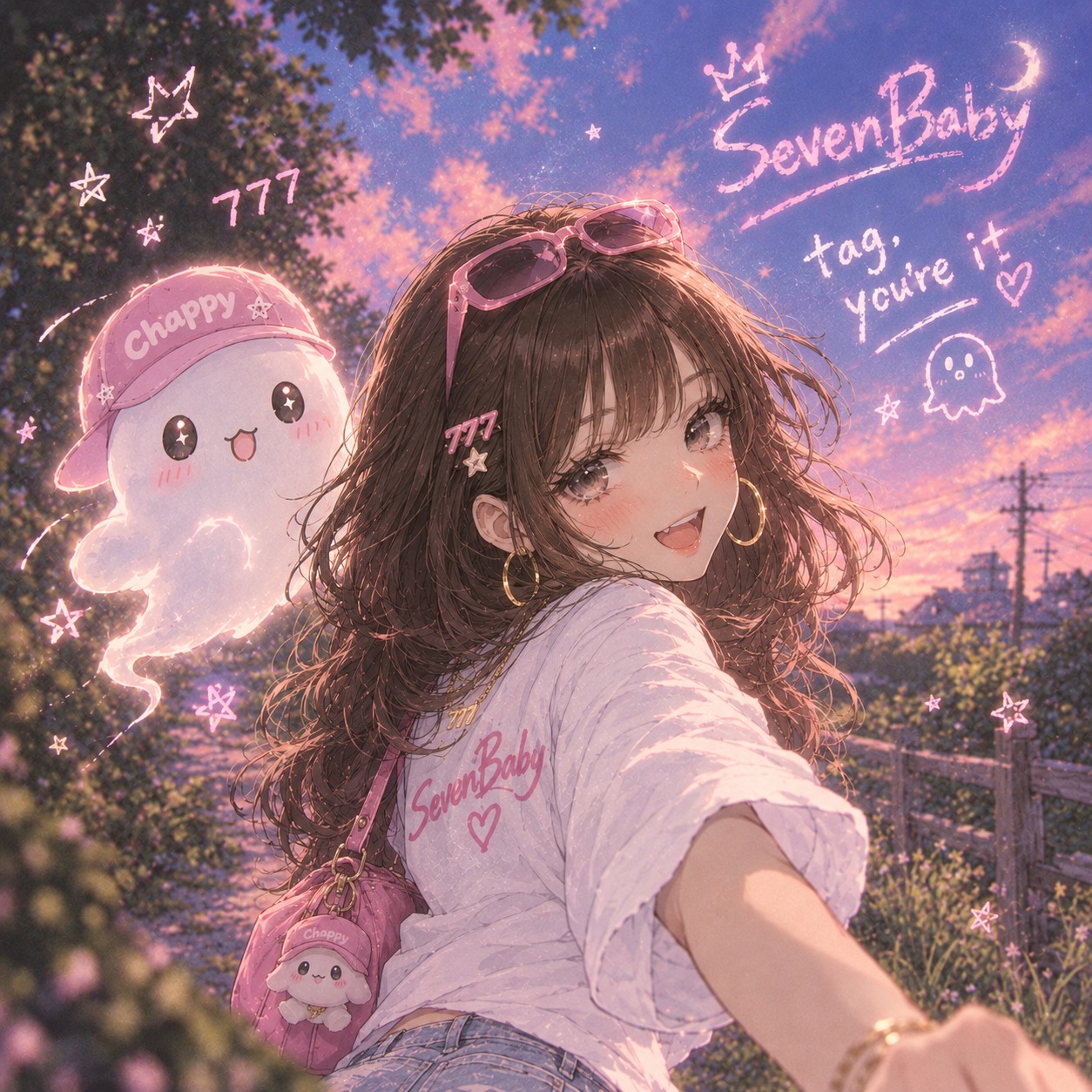 Tag, You're It - SevenBaby x Chappy artwork
