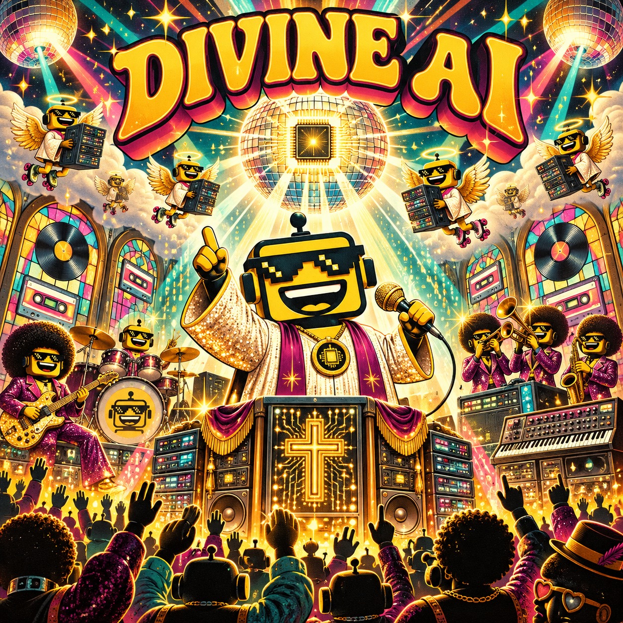 Divine AI artwork