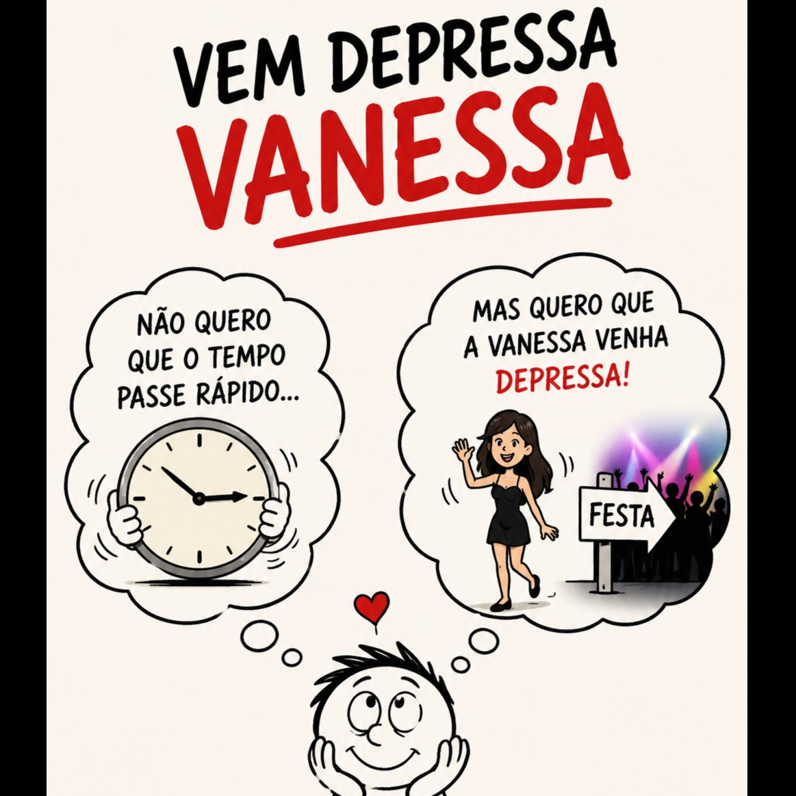 VEM DEPRESSA VANESSA! artwork