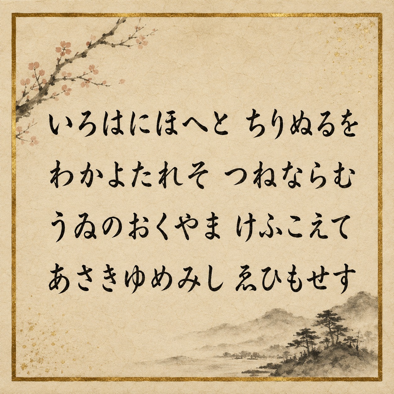 Iroha — The Japanese Alphabet Song artwork