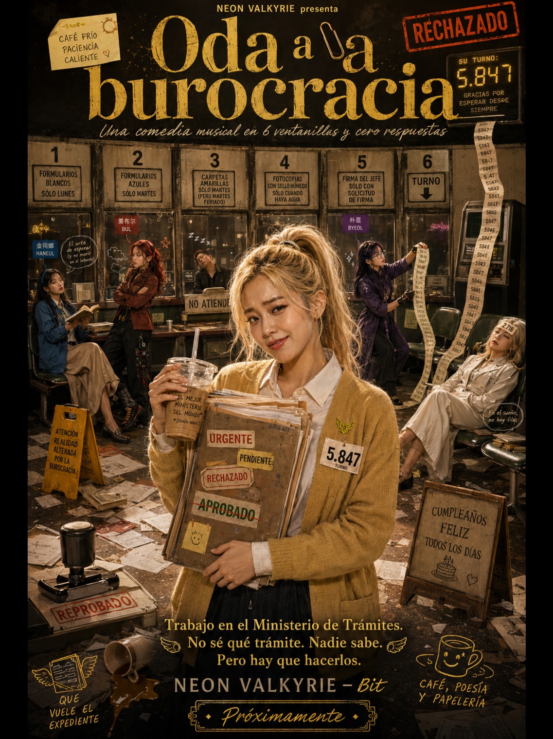 Oda a la burocracia artwork